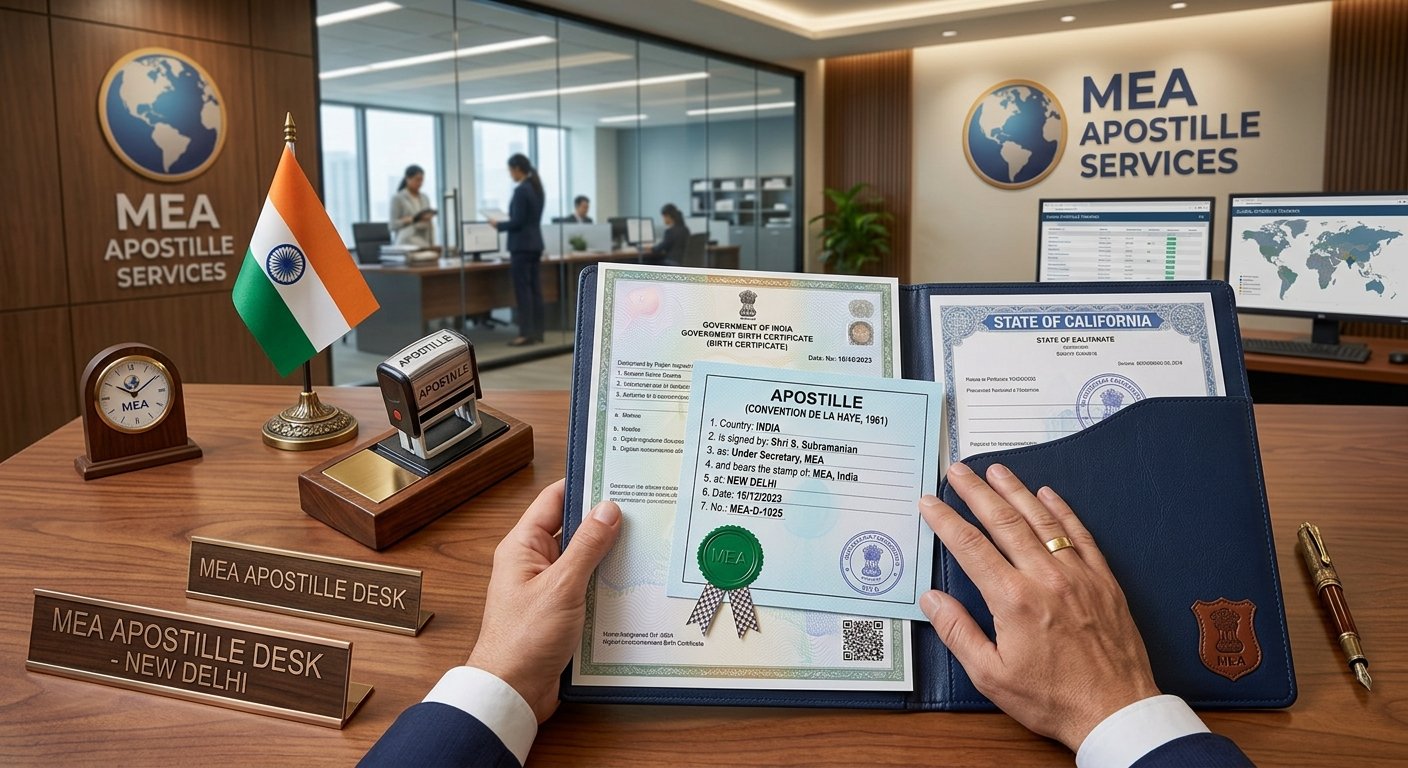 MEA Apostille Services - Fast and Reliable Document Attestation and Legalization in India